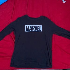 MARVEL Long Sleeve Graphic Tee (Logo’s on back)